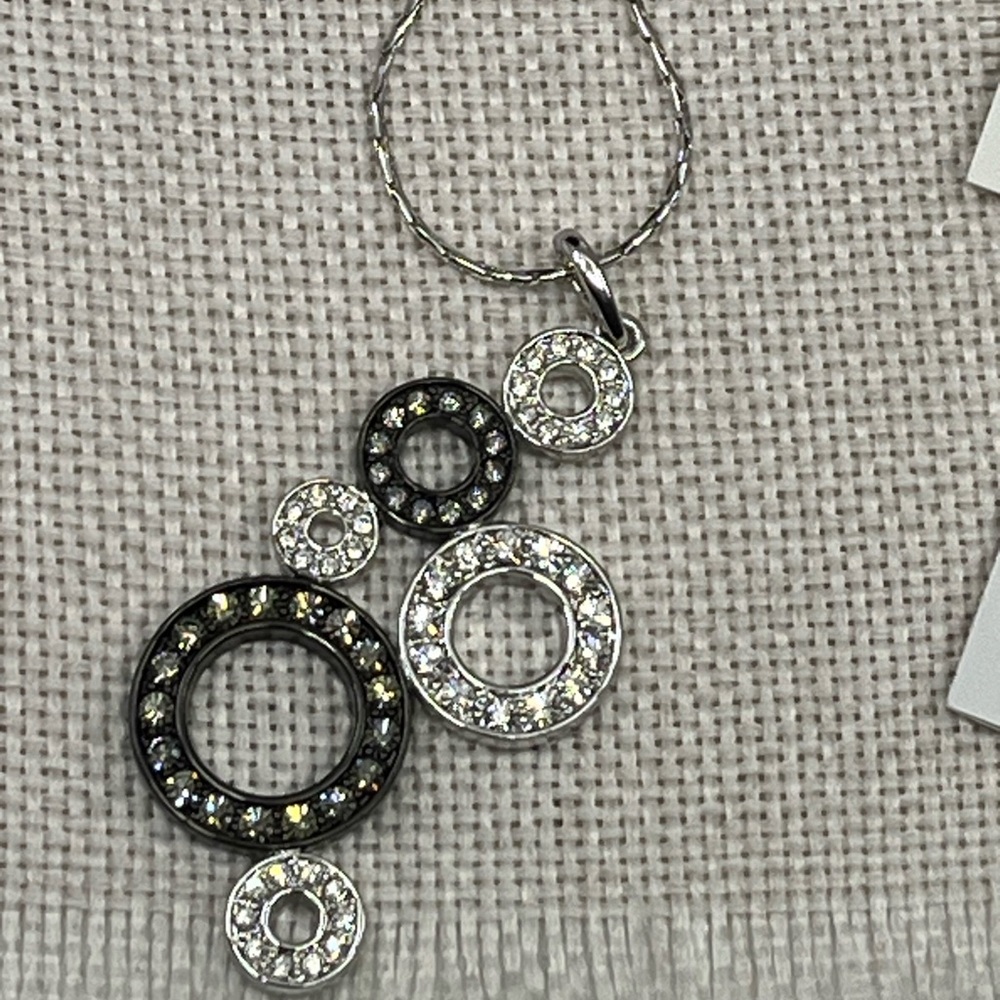 Vintage Nolan Miller “Buoyant Bubble” Pendant Necklace – Glamour Collection - Picture 4 of 17